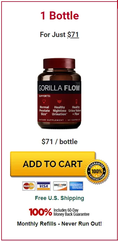 gorillaflow Buy 1 Bottle
