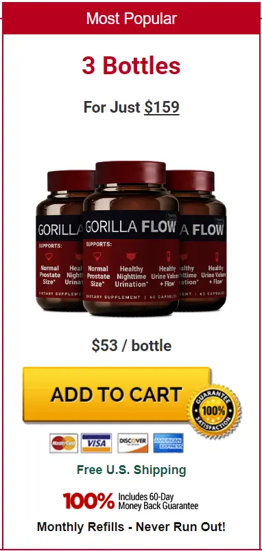 gorillaflow Buy 3 Bottles
