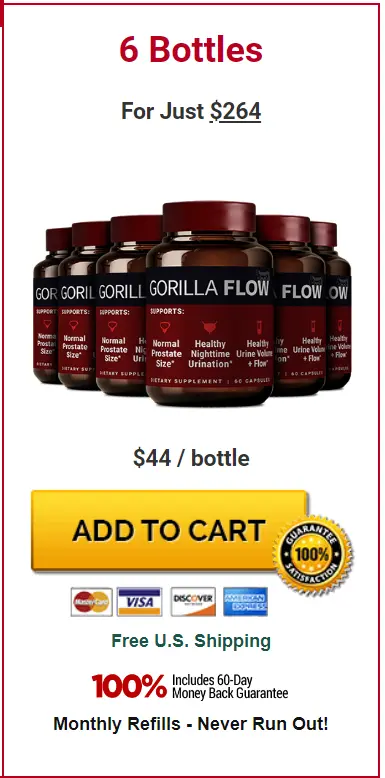 gorillaflow Buy 6 Bottles